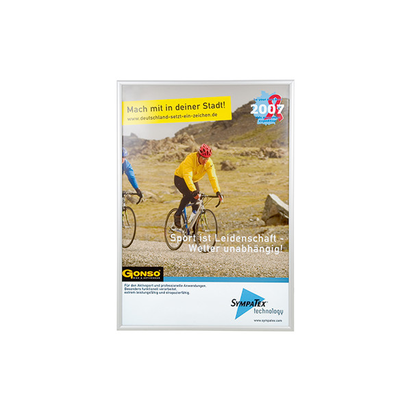 4016946192460 - Plakat-Klapprahmen Outdoor BS1705 silber A0 Aluminium 4016946192460 Franken