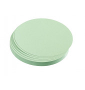 Moderationskarten UMZ1019, Ø 9,5cm, Kreis, 130g, grün 