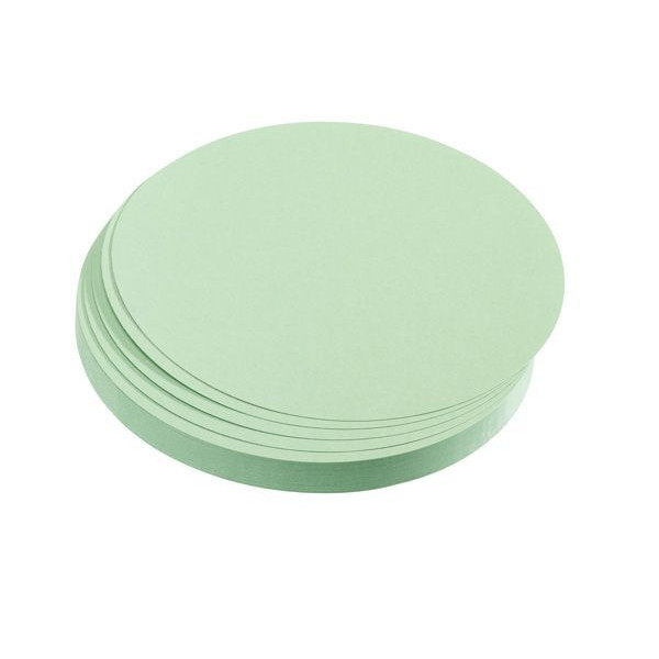 4016946055987 - Moderationskarten UMZ1419 Ø 14cm Kreis 130g grün  4016946055987 500 Stück