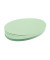 Moderationskarten UMZ111919, Ø 11x19cm, oval, 130g, grün 