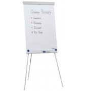 Flipchart X-tra!Line Standard, EL-FC20, 68x105cm (BxH), lichtgrau, mit Beinen