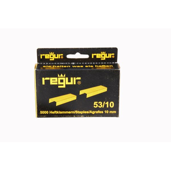 4001973553100 - Tackerklammern 53 10 53 10 Stahldraht verzinkt Heftleistung 70 Blatt max 4001973553100 5000 Stück