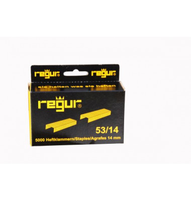 Tackerklammern 53/14, 53/14, Stahldraht verzinkt