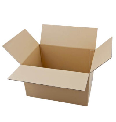 Faltkarton 185900 braun, bis DIN A3, innen 430x310x250mm, Wellpappe 1-wellig Faltkarton 185900 braun, bis DIN A3, innen 430x310x250mm, Wellpappe 1-wellig