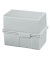 Karteibox A8 quer incl.Reg.+100Kart.l.grau