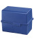 Karteikasten A8 quer 300ST blau
