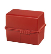 Karteikasten A8 quer 300ST rot