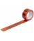 Signal-Packband WIHE-lux Gesperrt 50mm x 66m orange/schwarz PVC
