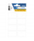 Etiketten Vario 3690 weiß 26x40mm (BxH)