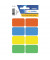 Etiketten Vario 3681, farbig sortiert, 26x40mm, rechteckig