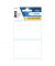 Etiketten Vario 3758 weiß 55x82mm (BxH)