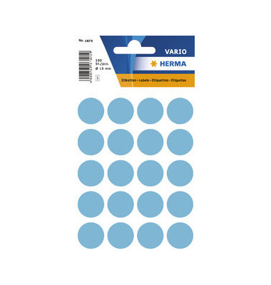 Markierungspunkte Vario 1873, blau, &Oslash; 19mm