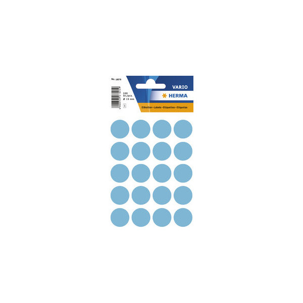 4008705018739 - Markierungspunkte Vario 1873 blau Ø 19mm 4008705018739 100 Stück