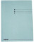 Jurismappe 1033302, A4 blau Karton 275g, mit 3 Einschlagklappen