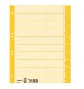 Trennblätter 621018 A4 chamois/gelb 200g 