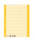Trennblätter 621018 A4 chamois/gelb 200g 