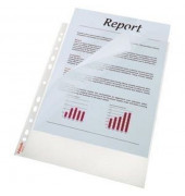 Prospekthüllen Standard Plus 55213 Standard, A4 transluzent genarbt, oben & links offen