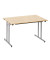 Schreibtisch TPMU126EA klappbar ahorn rechteckig 120x60 cm (BxT)