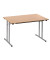 Schreibtisch TPMU127HA klappbar buche rechteckig 120x70 cm (BxT)