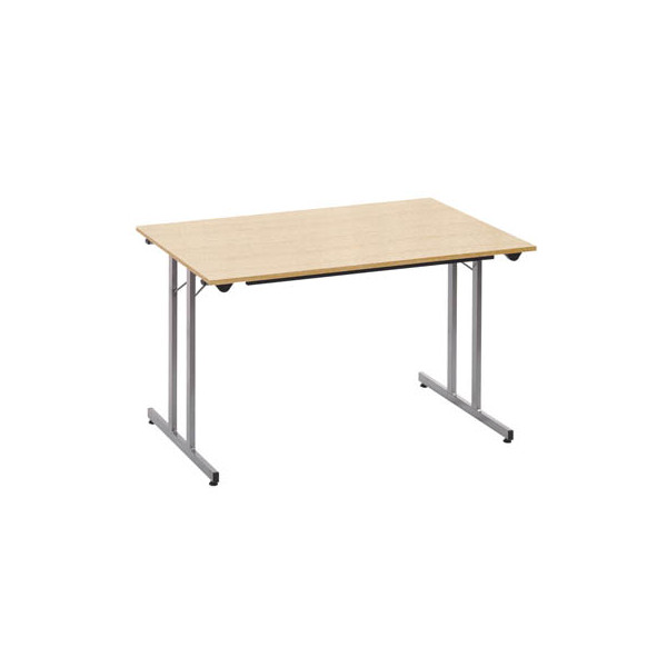3700245507803 - Klapptisch ohne TPMU168EA 74cm (H) 160x80cm (BxT) rechteckig ahorn silber 3700245507803 SODEMATUB 3700245507803 - Klapptisch ohne TPMU168EA 74cm (H) 160x80cm (BxT) rechteckig ahorn silber 3700245507803 SODEMATUB