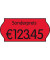 Preisetiketten 9420549, 26x12mm, leuchtrot permanent, 27.000 Etiketten