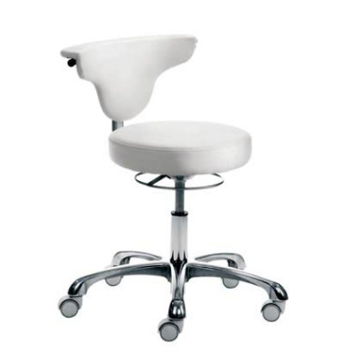 Rollhocker Multifunktion weiss mit Doppelrollen Rollhocker Multifunktion weiss mit Doppelrollen