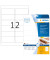 Folienetiketten Special 9533, wei&szlig;, 99,1x42,3mm (BxH), rechteckig