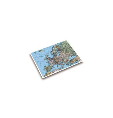 Schreibunterlage Landkarte Europa 45347 bunt Europakarte 53x40cm
