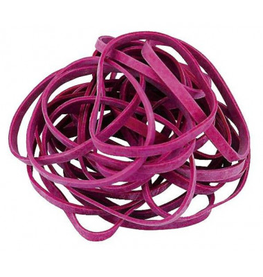 Gummib&auml;nder 515.226, 80x4mm, rot