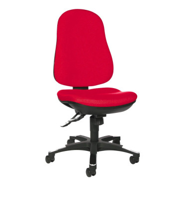 Bürodrehstuhl Trend SY 10 ohne Armlehnen rot
