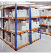Weitspannregal 245,0 x 46,8 x 243,8 cm 4 Fachböden Tragkraft 540,0 kg