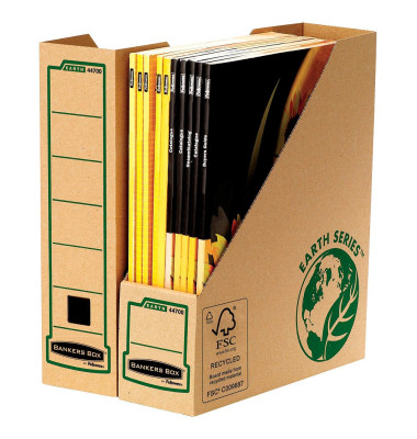 Stehsammler Earth Series 4470001, A4, natronbraun, Karton, 80mm