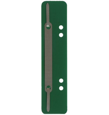 Heftstreifen kurz Heftstreifen Q-Connect Kunststoff kurz 1012500110, 3,4x15cm (BxL), Polypropylen (PP) mit Metalldeckleiste, gr&uuml;