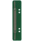 Heftstreifen kurz 1012500110, 34x150mm, Kunststoff mit Metalldeckleiste, grün