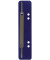 Heftstreifen kurz 1012500410, 3,4x15cm (BxL), Polypropylen (PP) mit Metalldeckleiste, blau