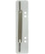 Heftstreifen kurz 1012500910, 3,4x15cm (BxL), Polypropylen (PP) mit Metalldeckleiste, grau