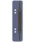 Heftstreifen kurz 4012000413, 34x150mm, RC-Karton mit Metalldeckleiste, blau