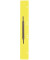 Heftstreifen lang 3011000200, 45x310mm, extra lang, Kunststoff mit Metalldeckleiste, gelb