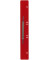 Heftstreifen lang 3011000300, 4,5x31cm (BxL), Kunststoff mit Metalldeckleiste, rot