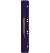Heftstreifen lang 3011000400, 45x310mm, extra lang, Kunststoff mit Metalldeckleiste, blau