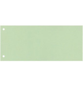 Trennstreifen grün 190g gelocht 240x105mm 100 Blatt