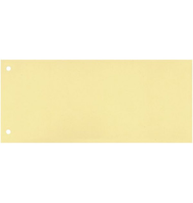 Trennstreifen 50502 gelb 190g gelocht 24x10,5cm 