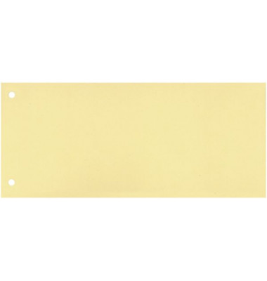 Trennstreifen 50502 gelb 190g gelocht 24x10,5cm