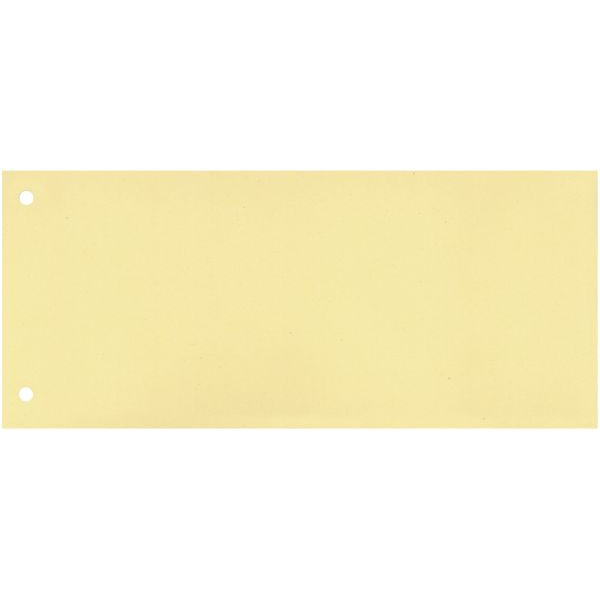 4018924505026 - Select Trennstreifen 2-fach-Lochung bedruckbar 100 Stück B 240 x H 105 mm Karton gelb 4018924505026 - Select Trennstreifen 2-fach-Lochung bedruckbar 100 Stück B 240 x H 105 mm Karton gelb