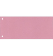 Trennstreifen rosa 190g gelocht 240x105mm 100 Blatt