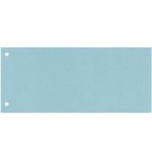Trennstreifen 50504 blau 190g gelocht 24x10,5cm 100 Blatt