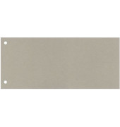 Trennstreifen 50509 grau 190g gelocht 24x10,5cm 