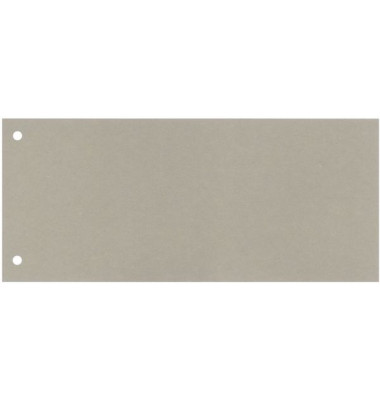 Trennstreifen 50509 grau 190g gelocht 24x10,5cm 