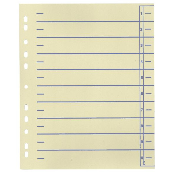 4018924931047 - Trennblätter 9531104100 A4 chamois blau 230g Recyclingkarton 4018924931047 100 Stück 4018924931047 - Trennblätter 9531104100 A4 chamois blau 230g Recyclingkarton 4018924931047 100 Stück