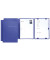 Bewerbungsmappe 22016 Select 3-teilig A4 bis 10 Blatt blau 3 Stück